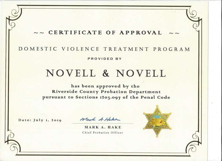 Domestic Violence Program Novell Novell Counseling Services